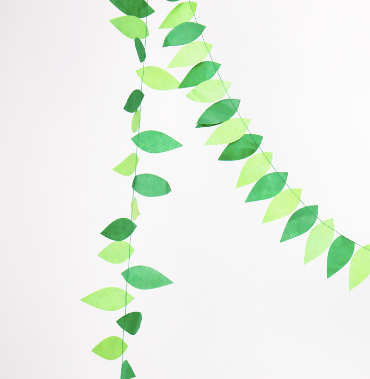 Guirlanda decorativa verde image 3