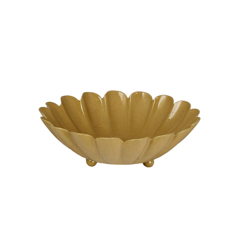 taça metal amarela image 2