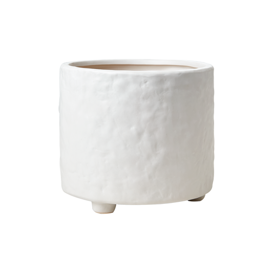 Vaso branco mate