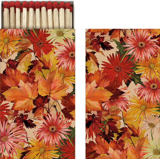 Fósforos floral outono