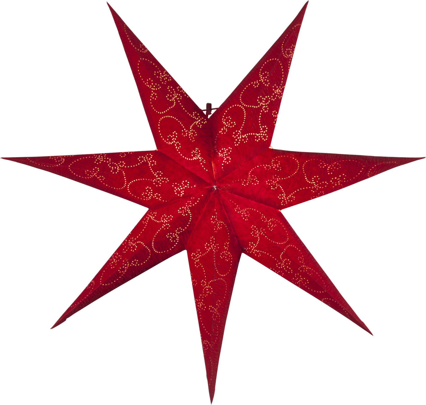 Estrela de papel vermelha image 1