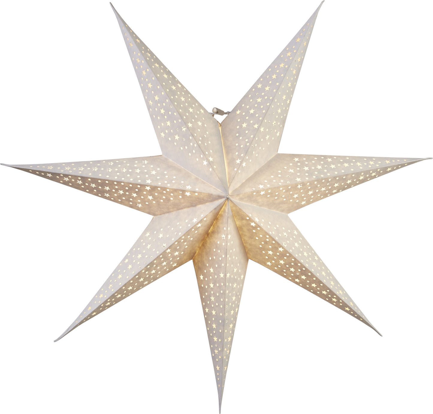 Estrela em papel branca image 2