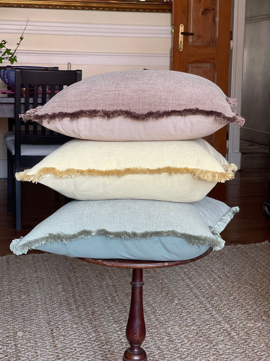 Capa de almofada Danny amarelo