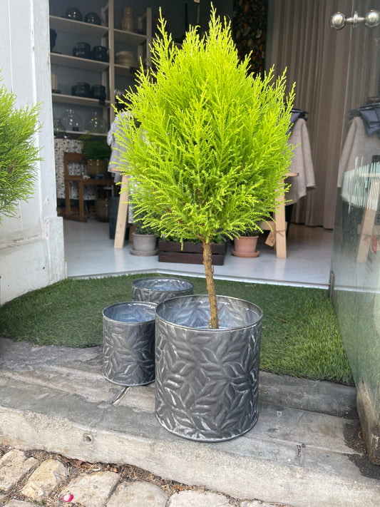 vaso em zinco image 0